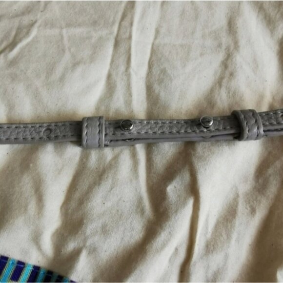 Tory Burch Dove Gray Wallet On Chain Shoulder bag Clutch - Picture 7 of 16